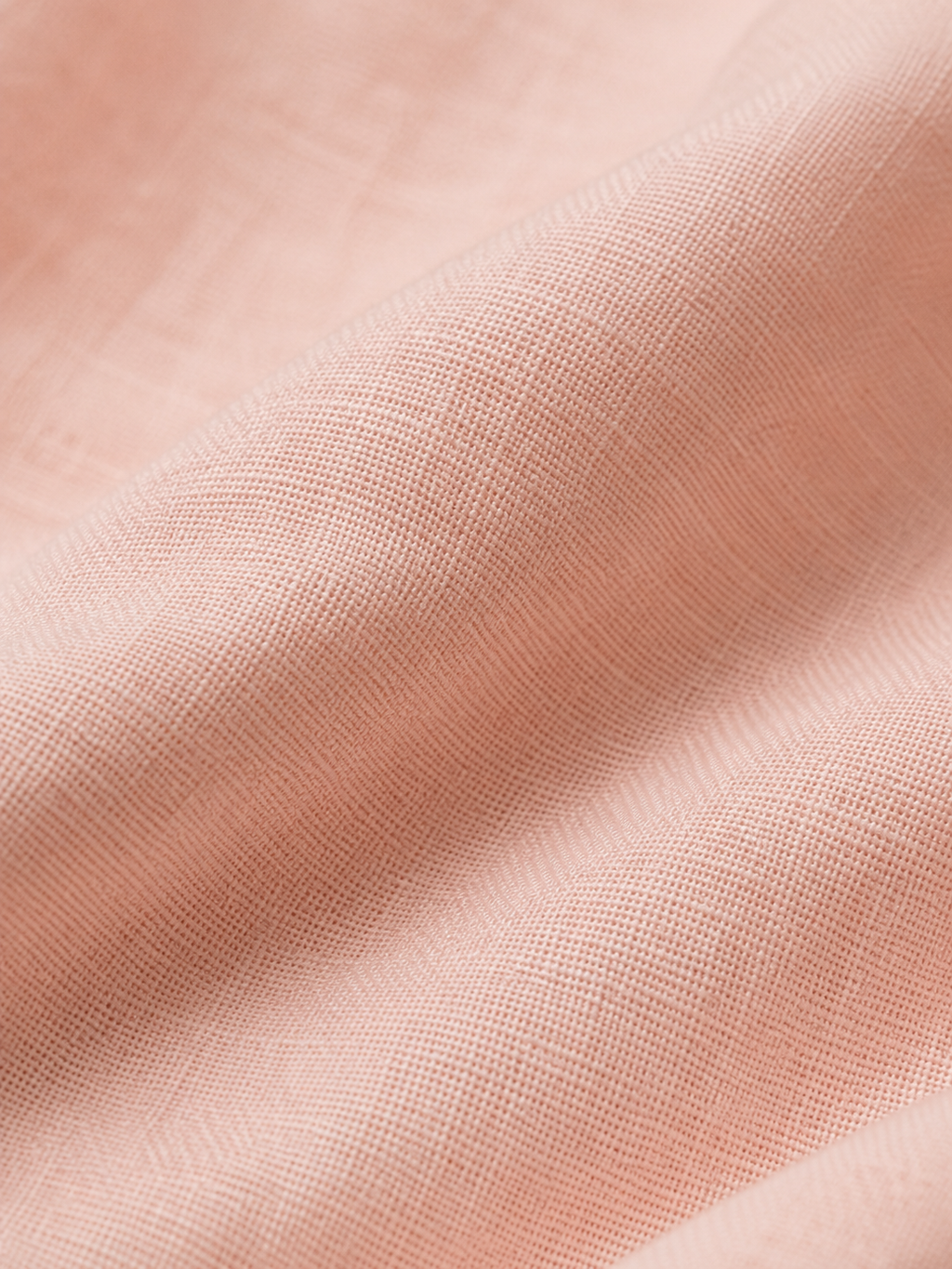 Soft Blush Pink Artisan Embroidered Cotton Shirt