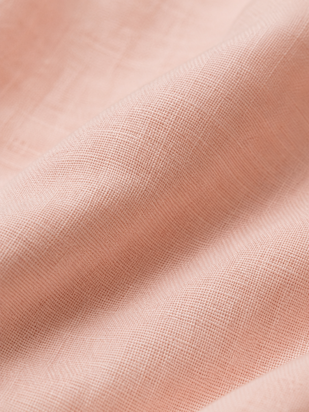 Soft Blush Pink Artisan Embroidered Cotton Shirt