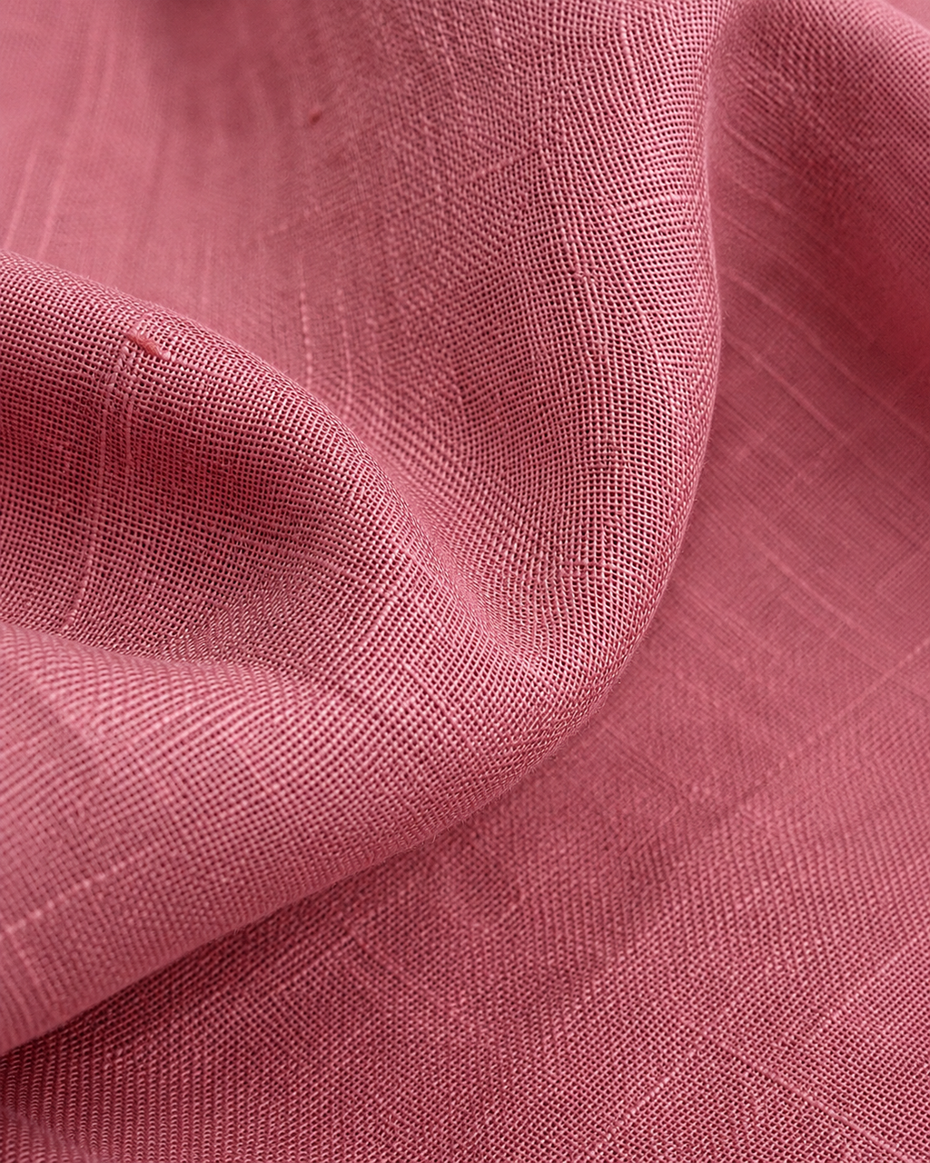 Soft Blush Pink Back Embroidered Linen Shirt