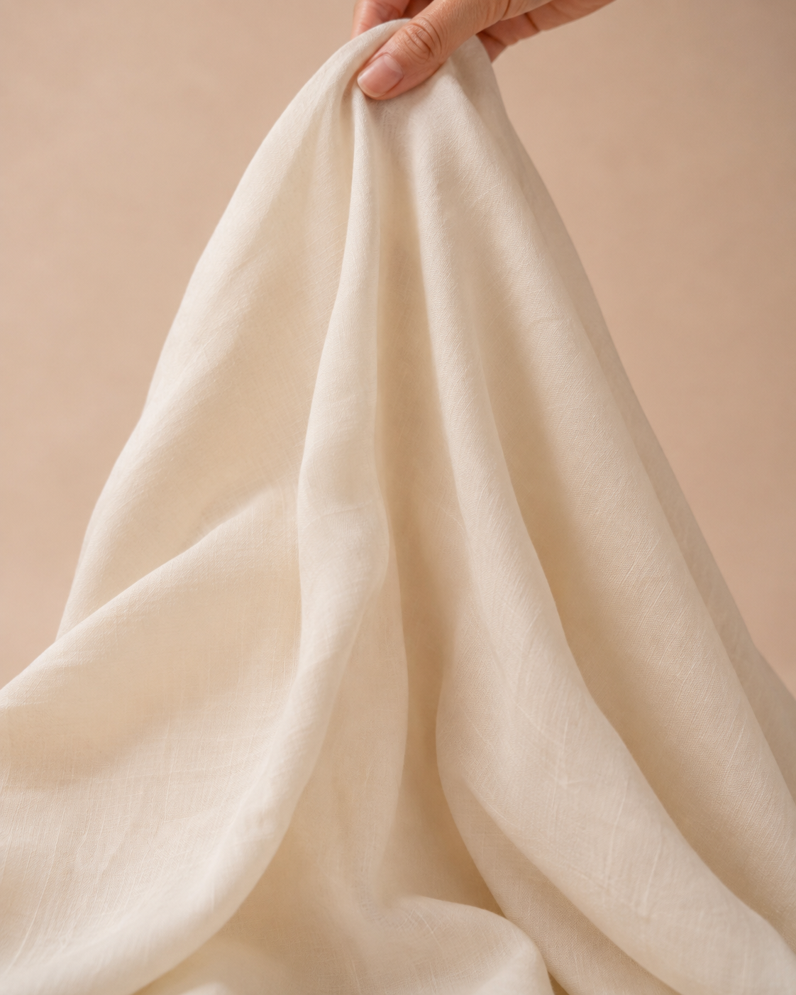 Natural fabric detail