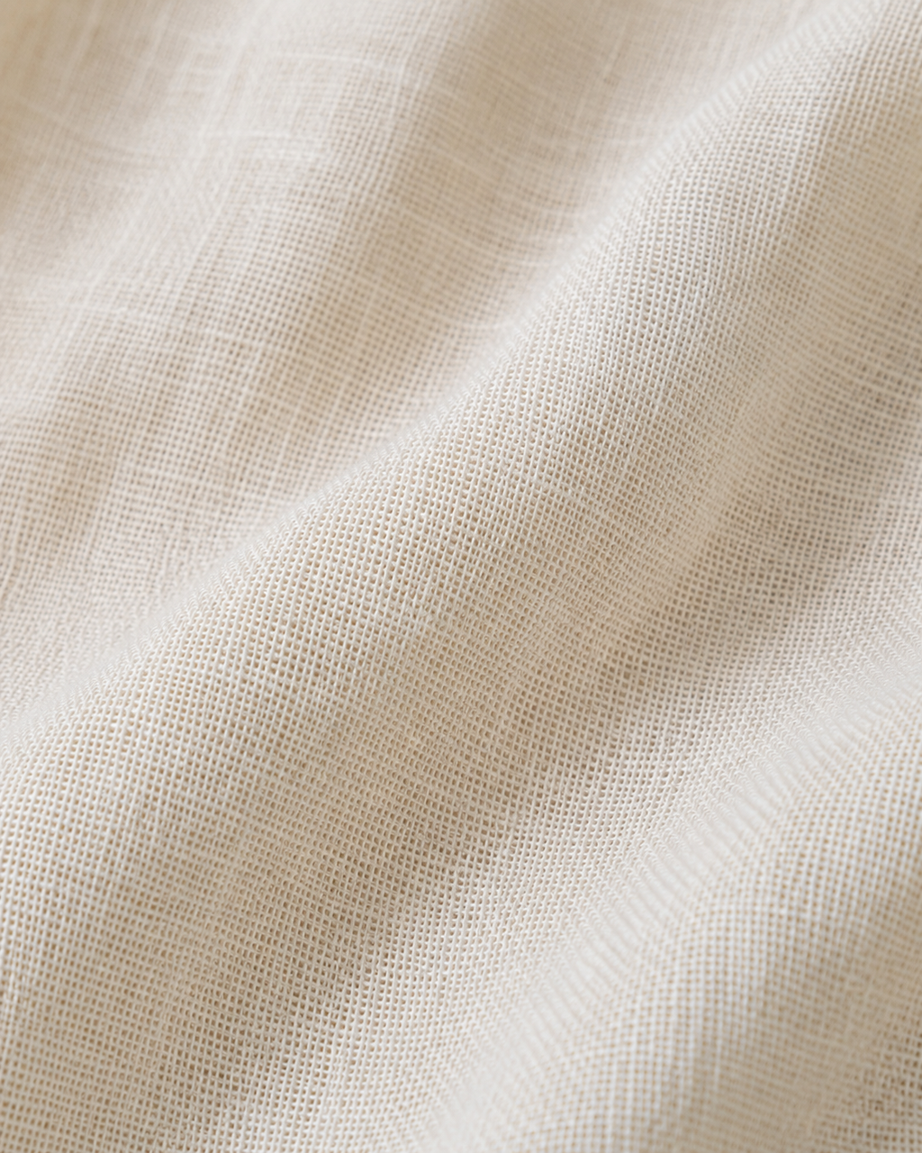 Ivory Wildflower Embroidered Cotton Shirt